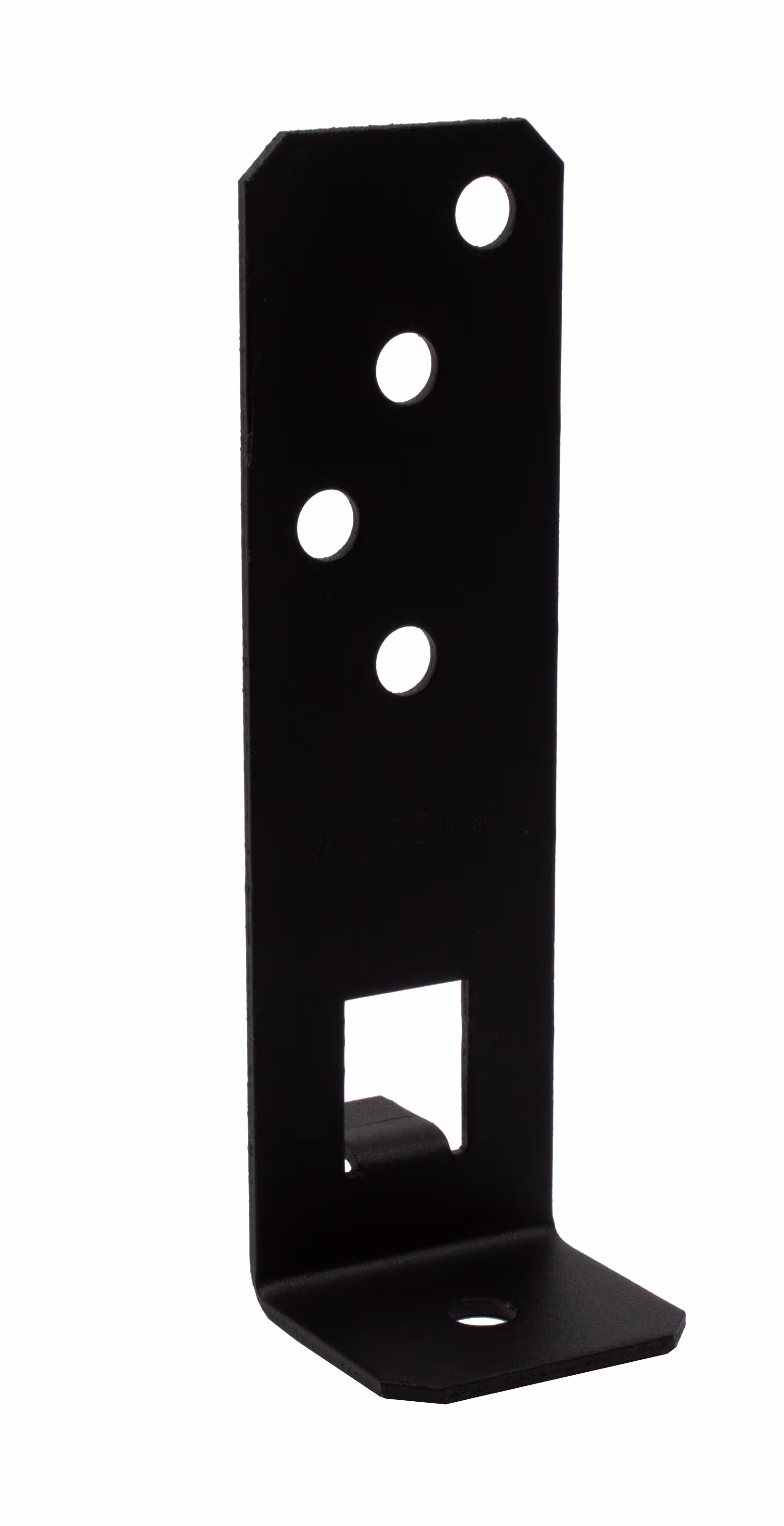 PPG60/25PB Pied de poteau réglable en largeur - Finition noire 3