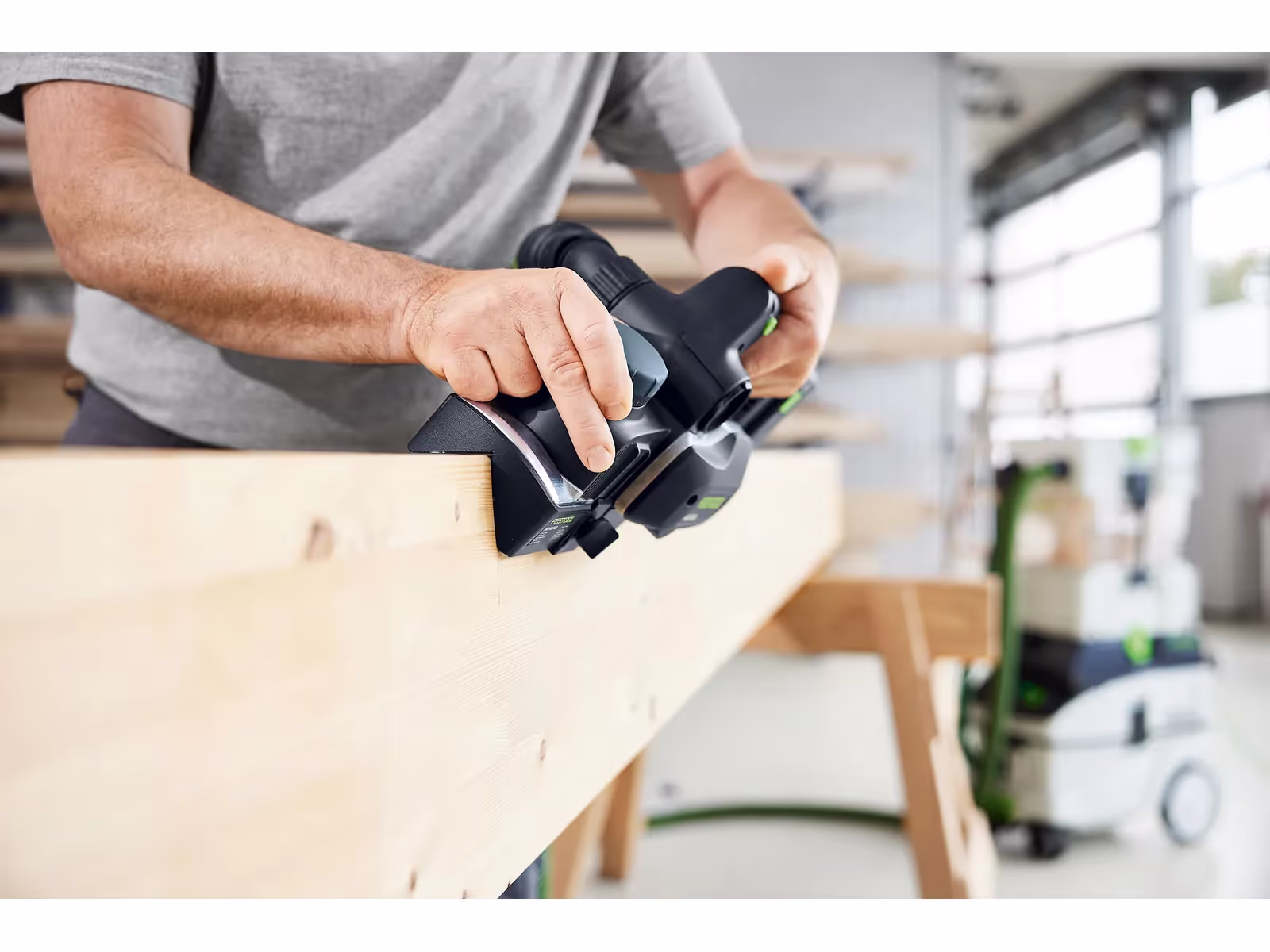 Rabot électroportatif sans fil Festool HLC 82 EB 4