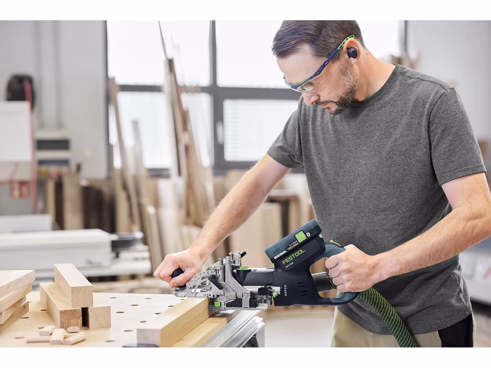 Fraiseuse à lamelles DOMINO sans fil Festool DFC 500 E 4