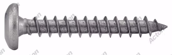 Hinge wood screw, large cylindrical head six-lobe tamper-proof Acton 2