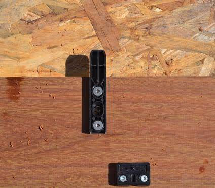 Taquet pour fixation invisible FIXEGO® pour terrasse bois 2