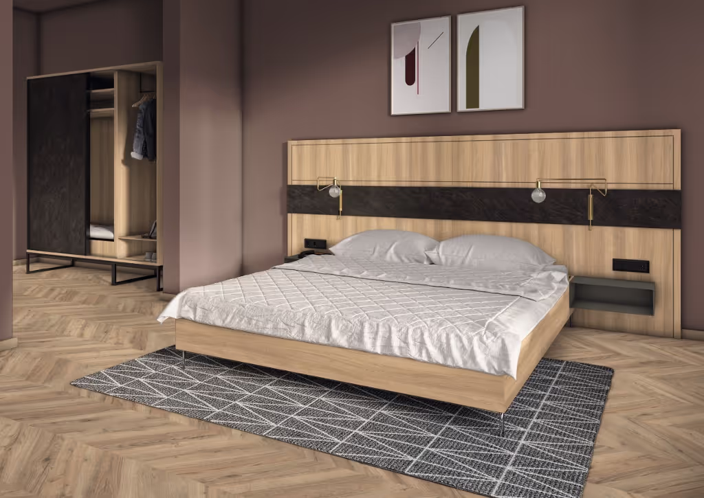 Panneau décoratif Egger Chêne Sacramento marron 3