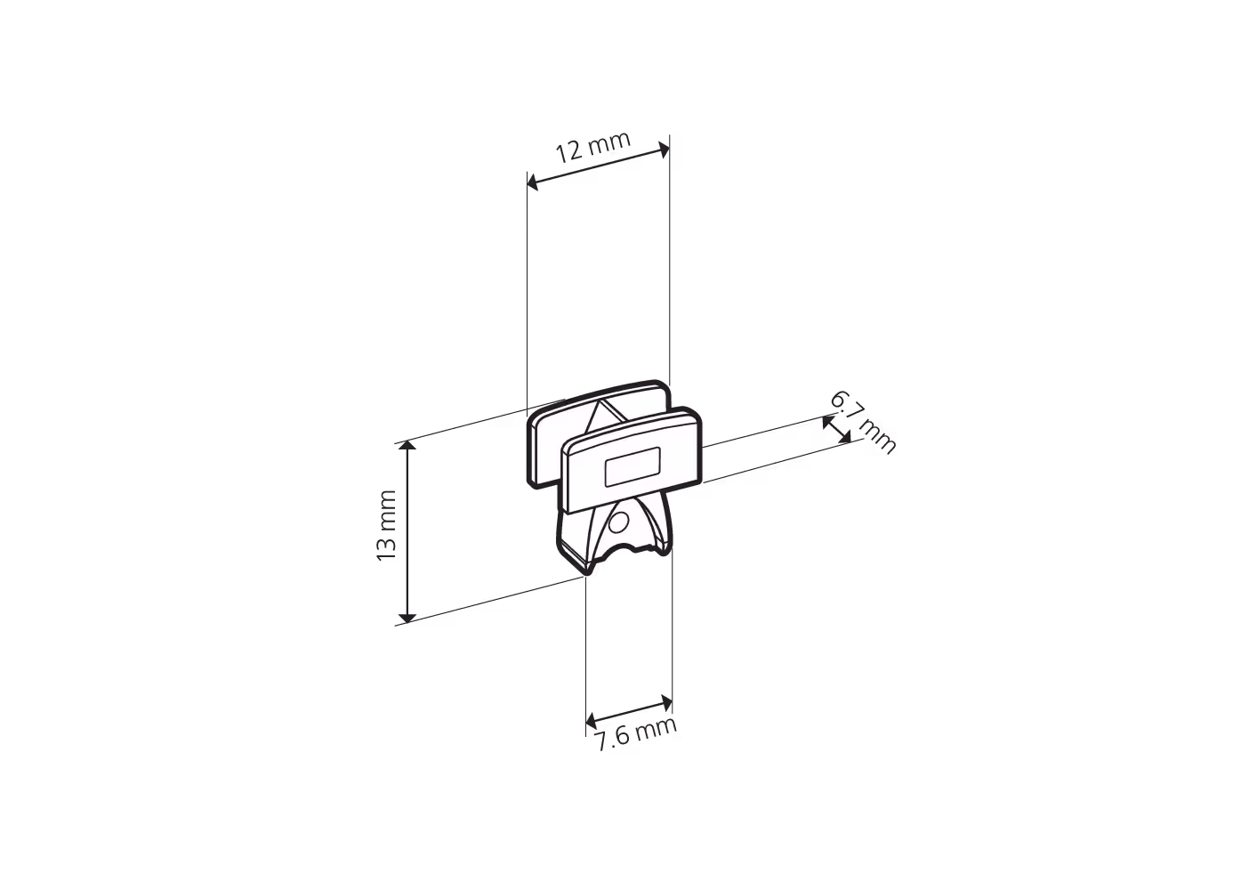 Clip de pré-tension Tenso P-10 2