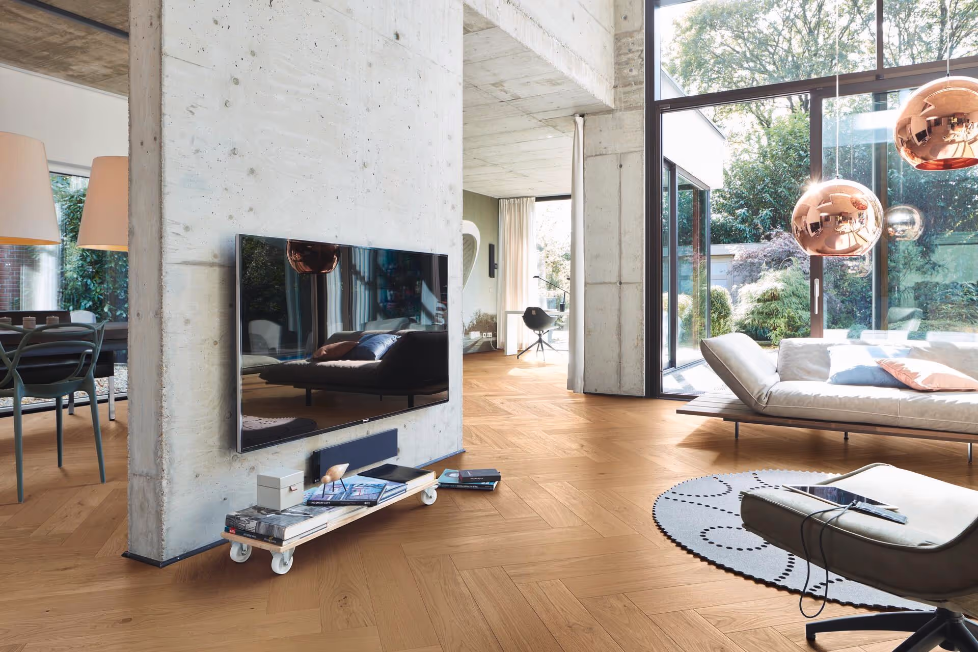 Lame de parquet contrecollé MEISTER Lindura HS 500 chêne Classic pure oak 4