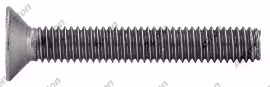 Countersunk head six-lobe tamper-proof machine screw with centre pin 2