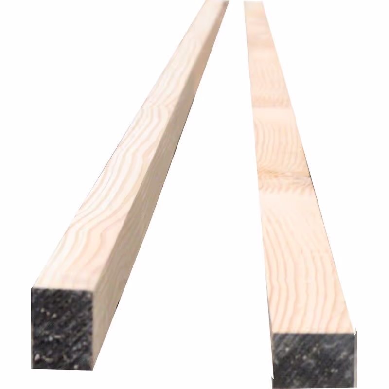 Lambourde / Demi-chevron 35x55mm en 4m Douglas Raboté Naturel C18