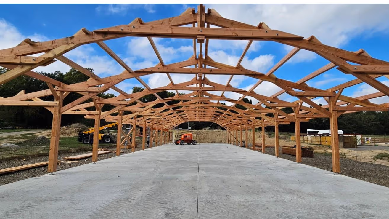 🛠️ Focus Chantier : Un Barns équestre à Carcassonne