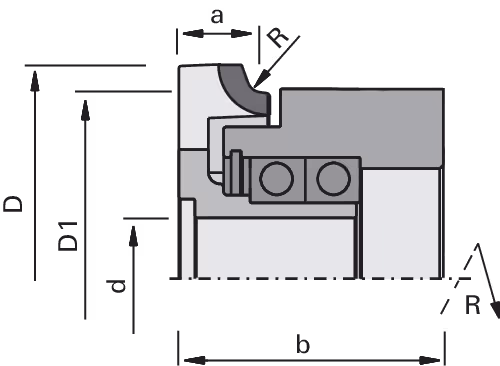 DIAMAX DP edge rounding cutters with tracing roller without 2