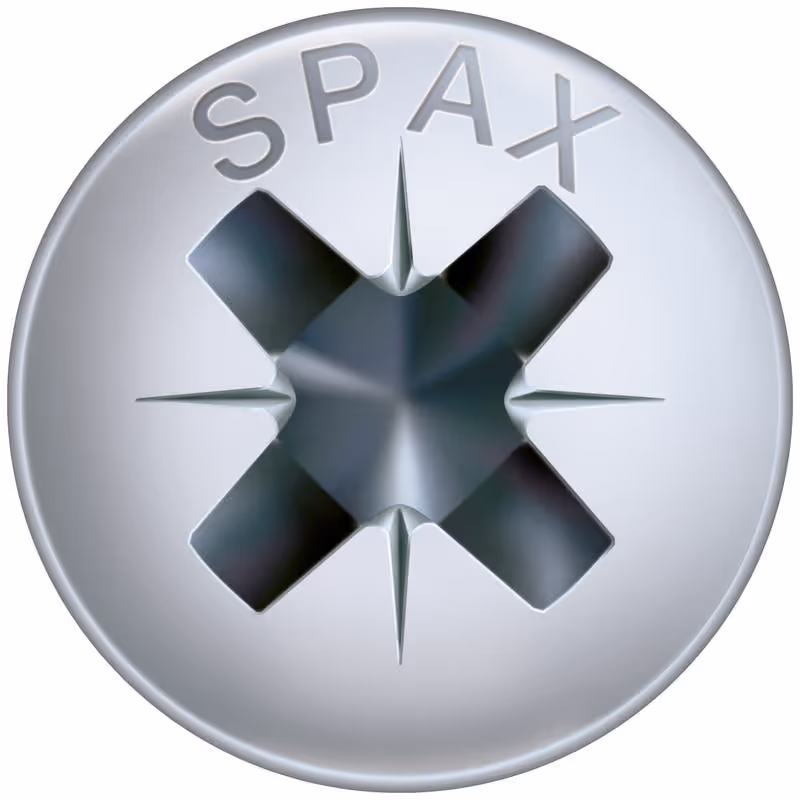 Vis universelle SPAX WIROX tête bombée Ø 3.5–4 mm 3
