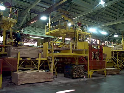 USNR automatic plywood layup lines 2