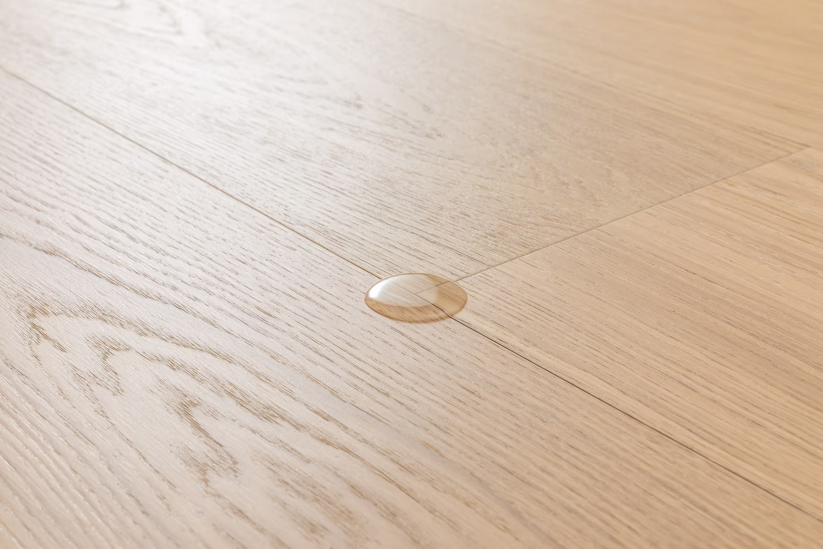 Lame de parquet hybride Bjelin Woodura Vejby chêne Misty White 3