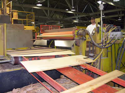 USNR automatic plywood layup lines 4