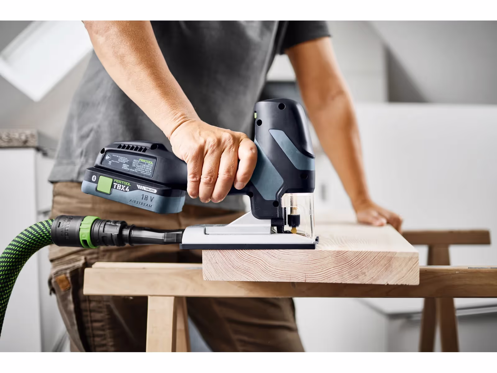 Scie sauteuse sans fil Festool PSC-E 18 EB 4