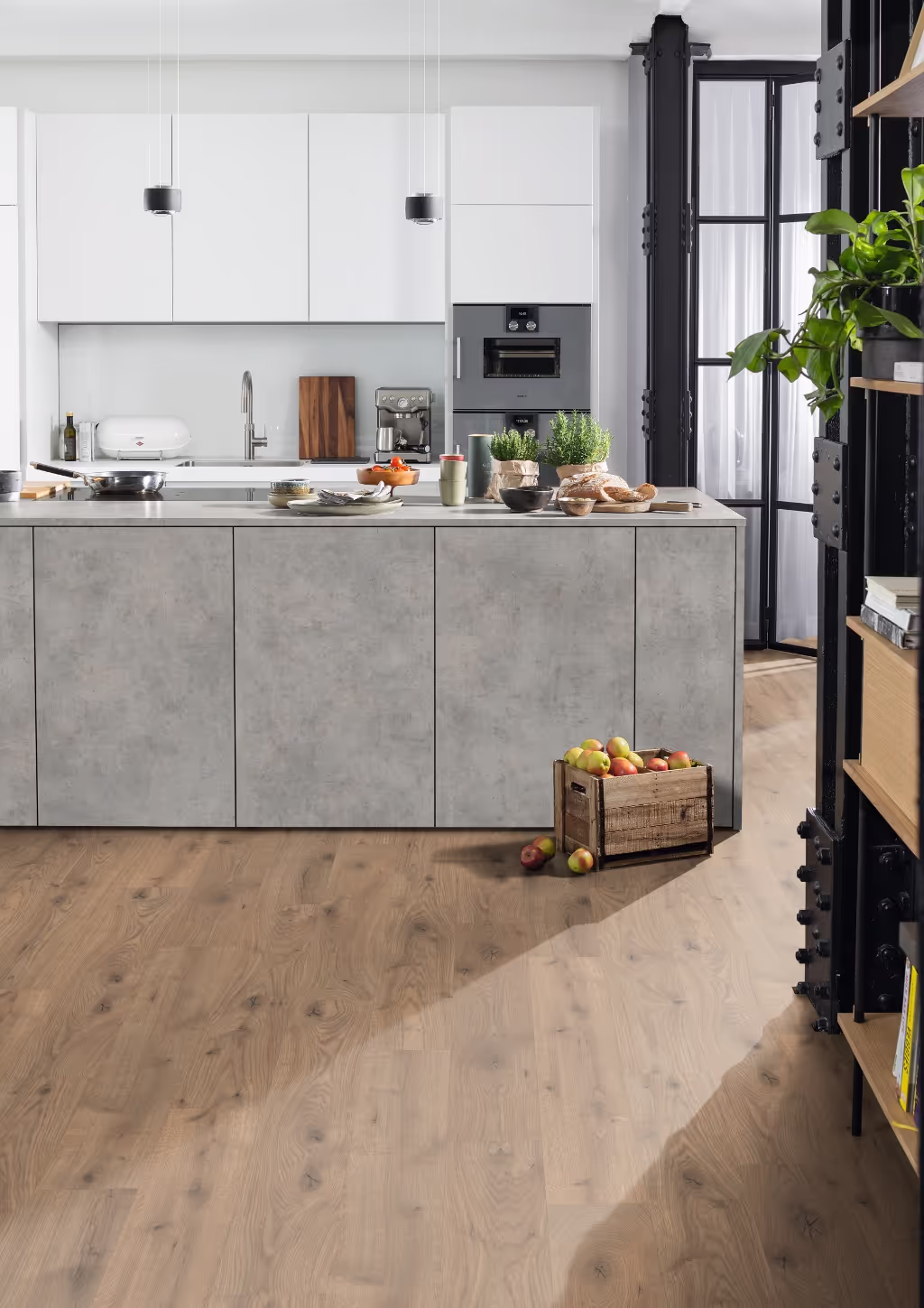 Lame de sol rigide EGGER AquaDura+ Natural Almington Oak 2