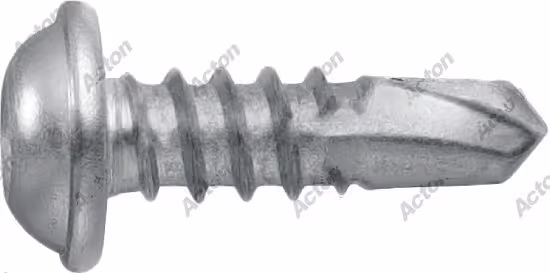 Large square cylindrical head self-drilling screws, stainless steel 550 Acton 2