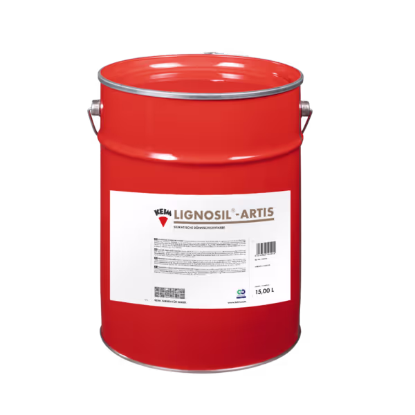 Peinture silicatée couche mince pour bois KEIM Lignosil-Artis