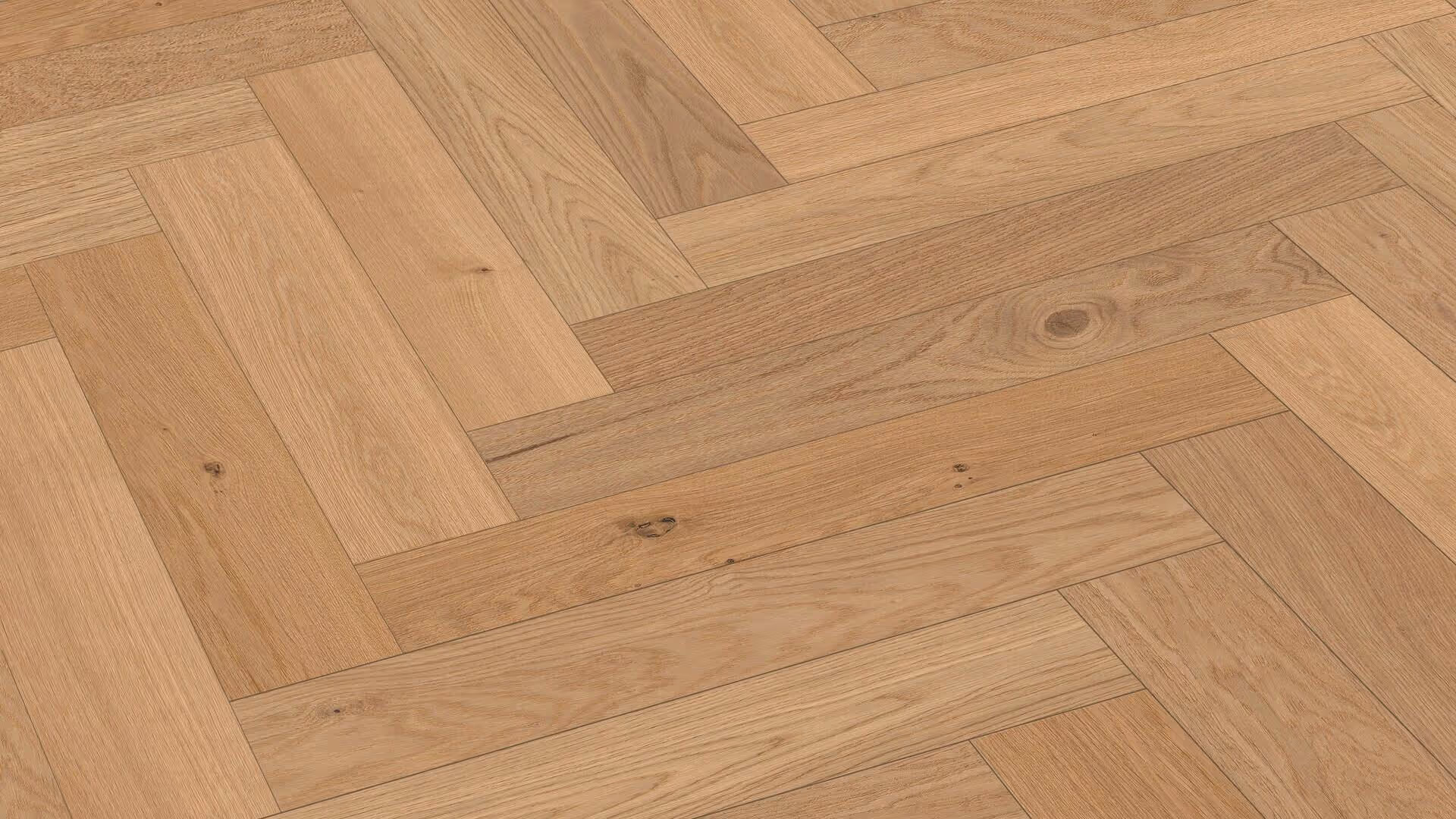 Lame de parquet contrecollé MEISTER Lindura HS 500 chêne Classic oak Clay brown 2