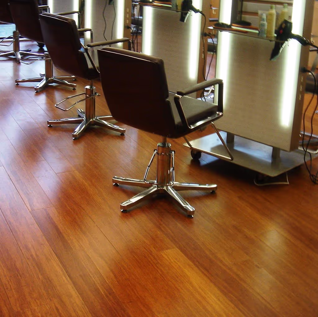 Parquet massif bambou ootouch Bamwood Caramel Evolution Click 2