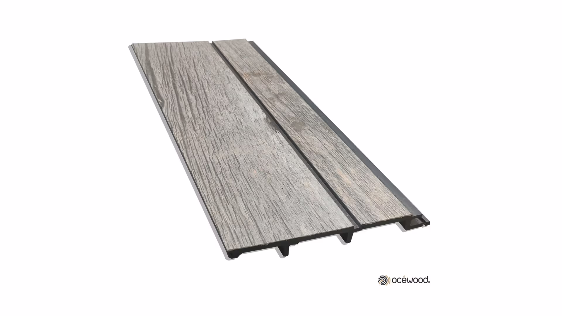 Lame de bardage composite Duo effet grande claire-voie 3200 mm 3