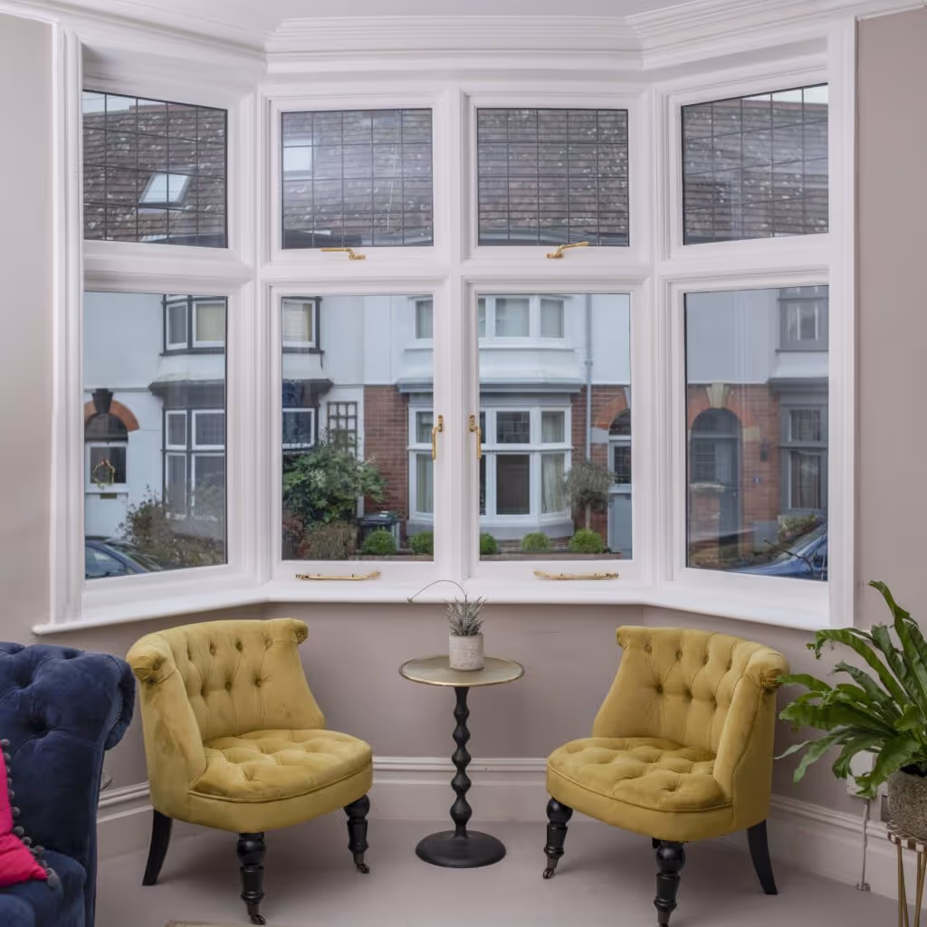 Accoya sash windows for an Edwardian house