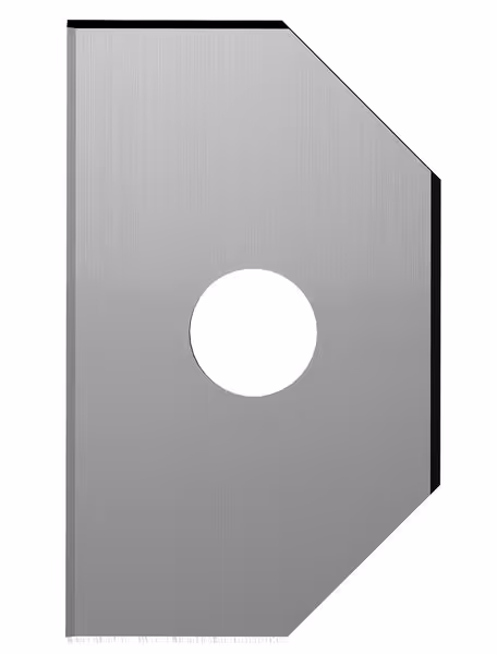 HW reversible inserts for scrapers with 2 cutting edges, Scraper knives 2
