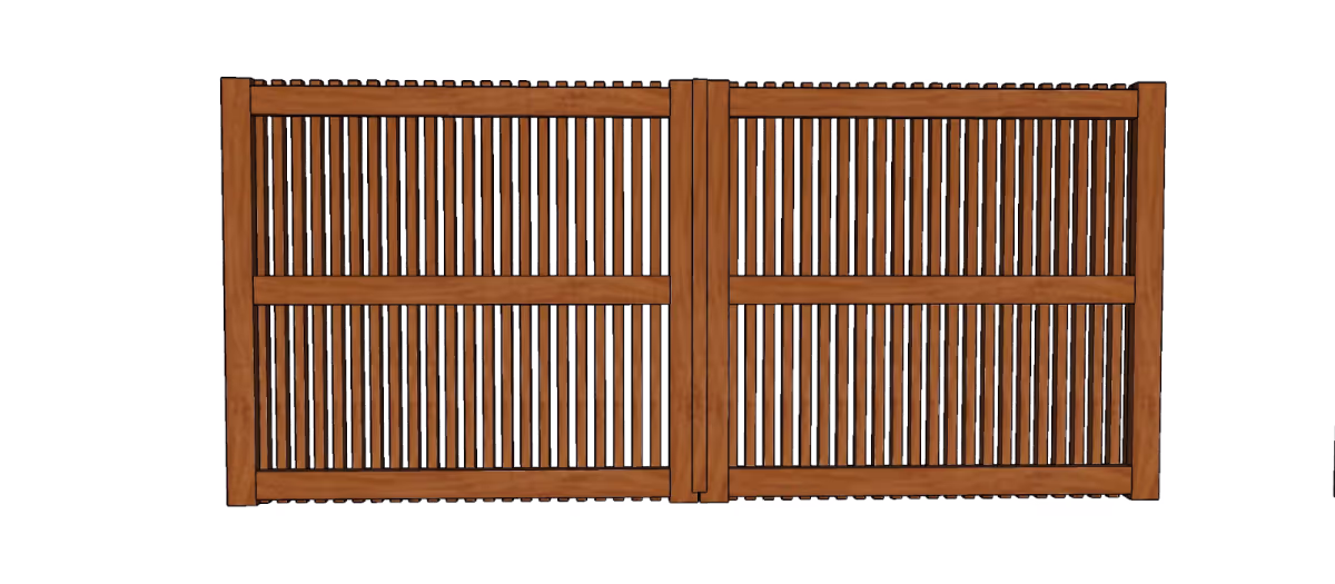 Portail/Portillon Gwez