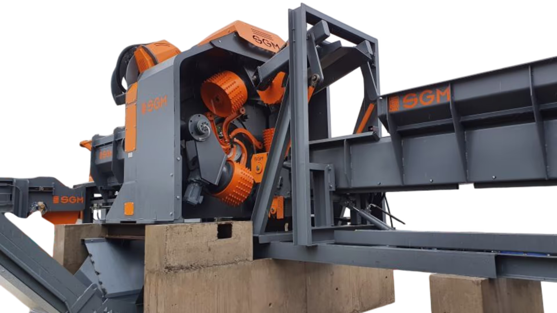 Écorceuse à rotor fixe