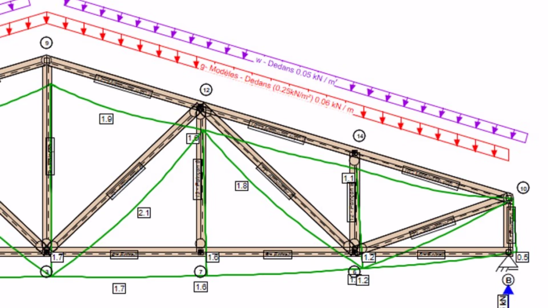 DC-Statik Premium / Dimensionnement pour charpente traditionnelle avec structure et assemblage