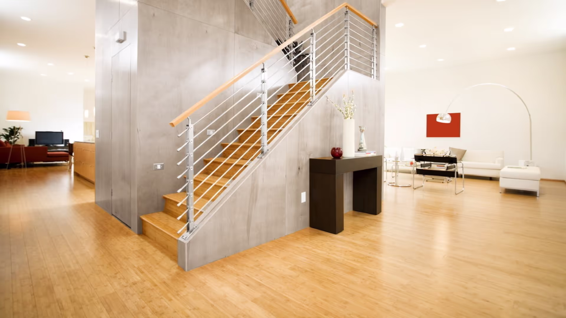 Parquet en bambou Horizontal Caramel Budget