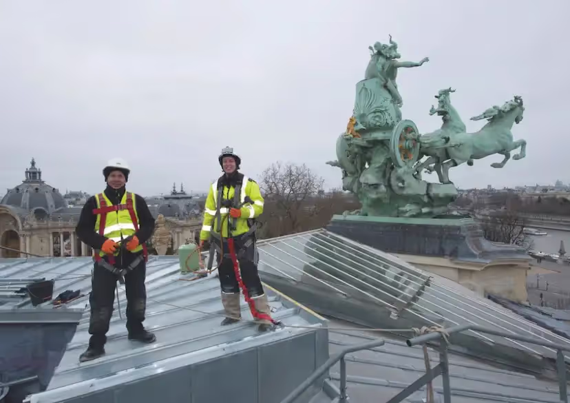 Les couvreurs-zingueurs parisiens à l’Unesco