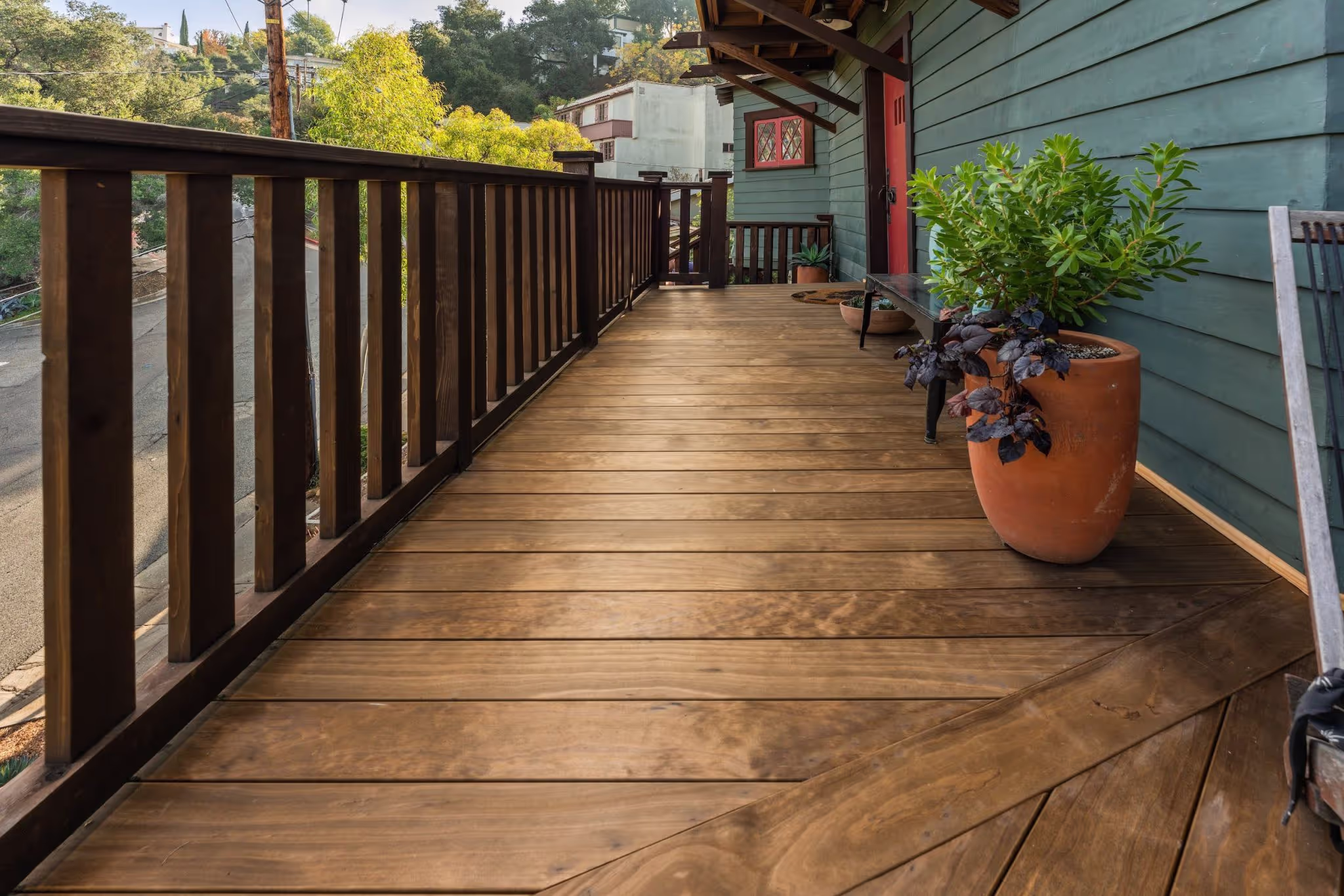 South Pasadena deck