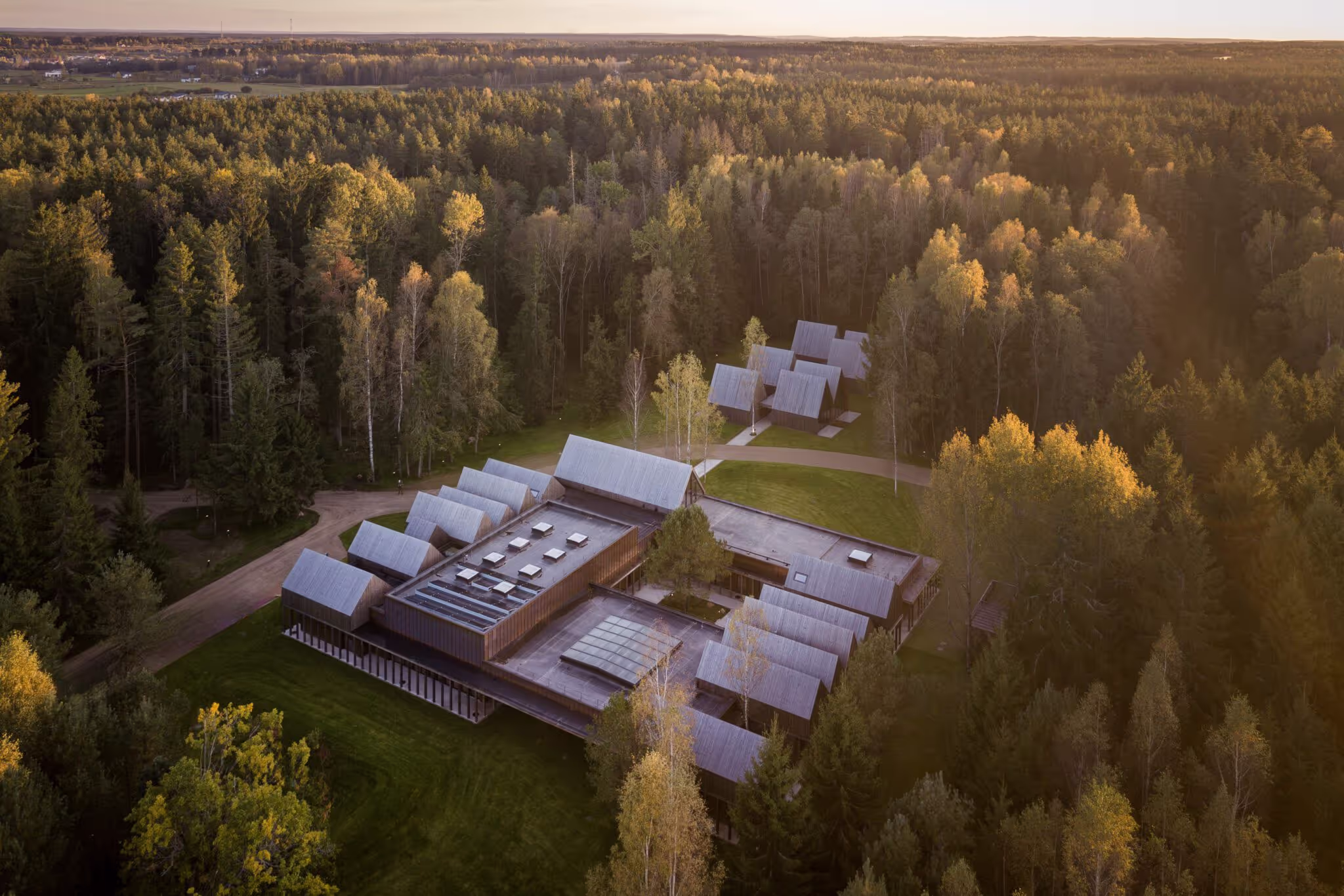 Sanctum forest retreat near Vilnius