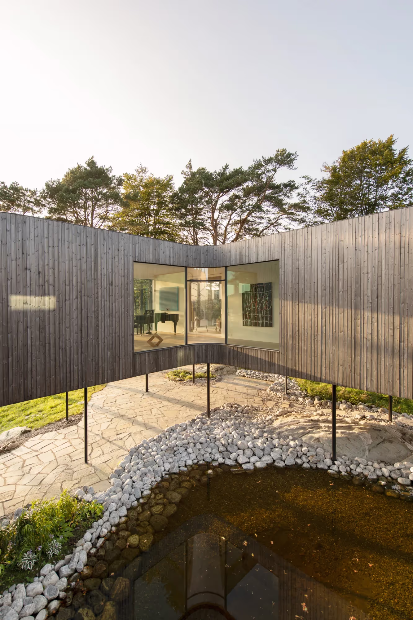 Villa Greig stilt house, Bergen