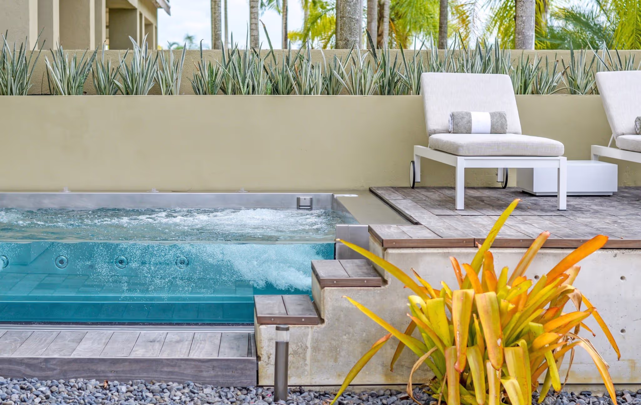Dorado Beach condo deck, Puerto Rico