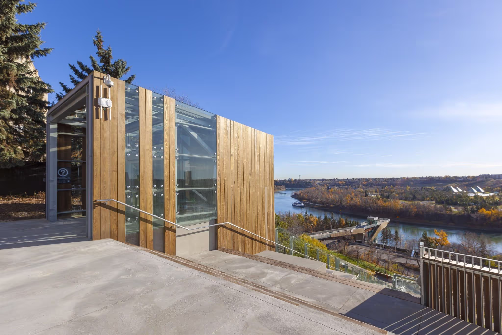 Edmonton Funicular and Frederick G. Todd Lookout