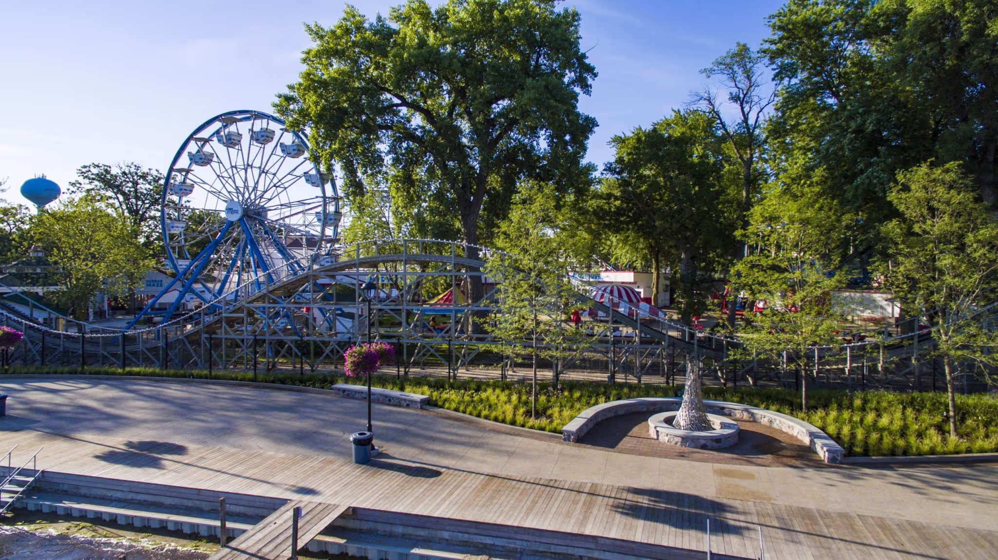 Arnolds Park State Pier and Boardwalk, Lake Okoboji