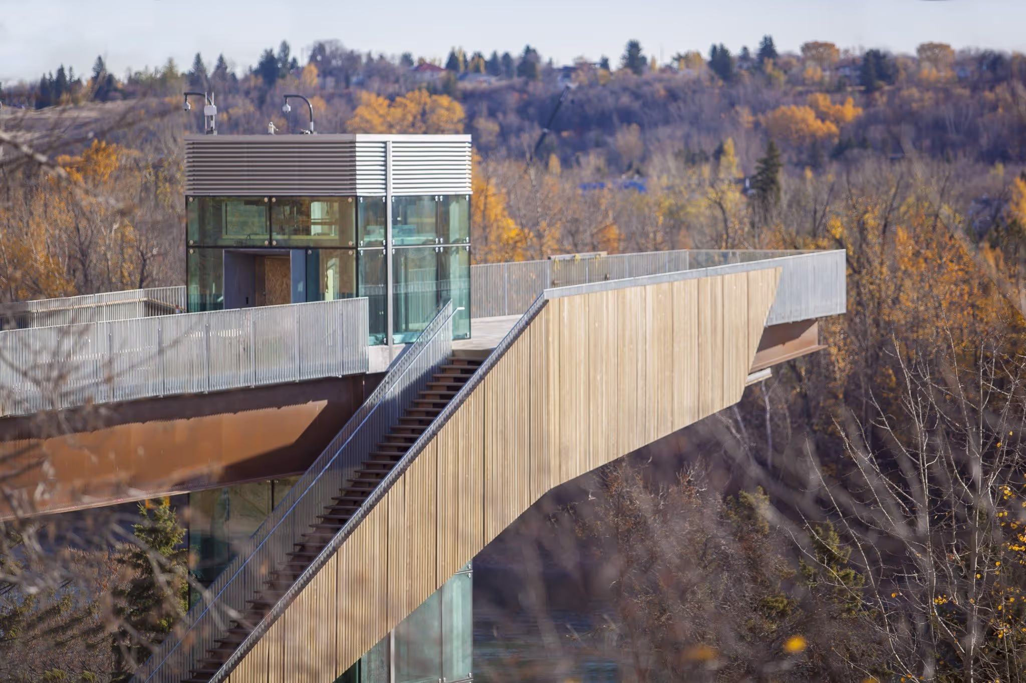 Edmonton Funicular and Frederick G. Todd Lookout