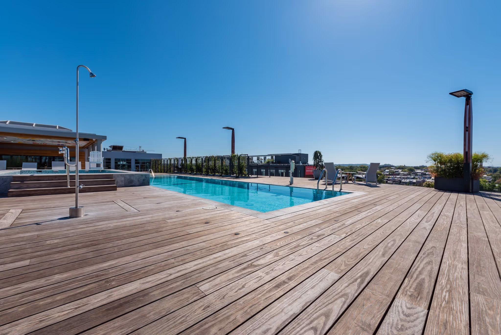 The Apollo rooftop deck, Washington DC