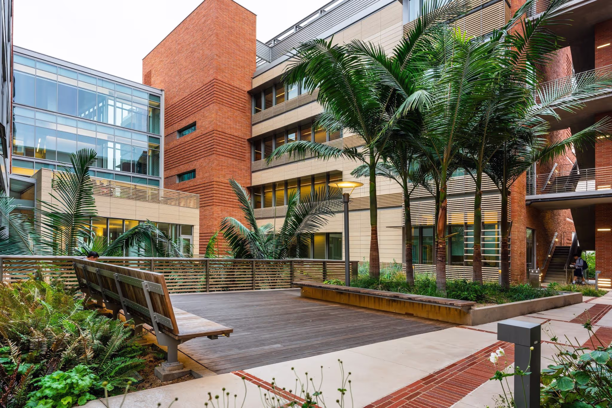 Computer Science Department deck, UCLA, Los Angeles