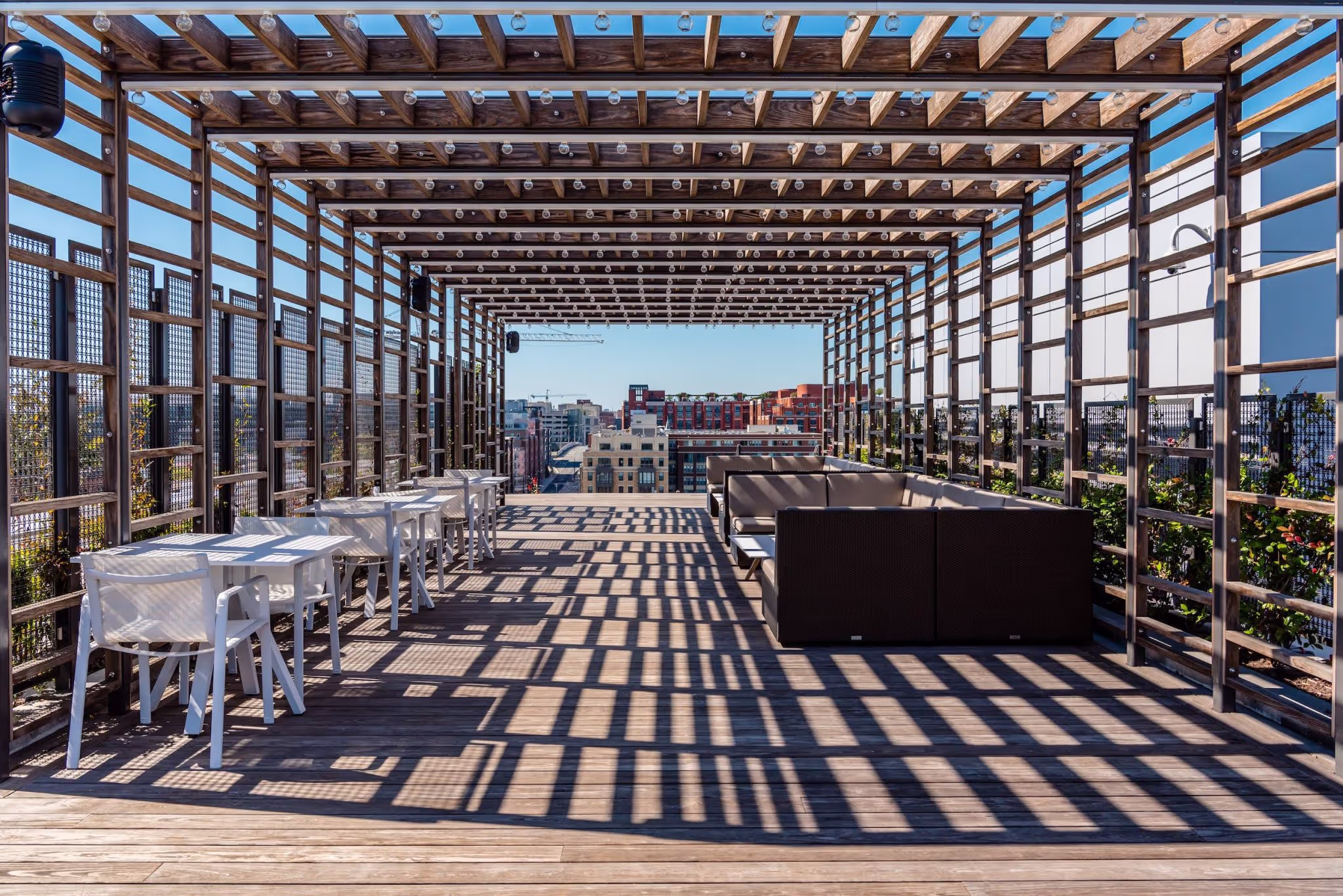 The Apollo rooftop deck, Washington DC