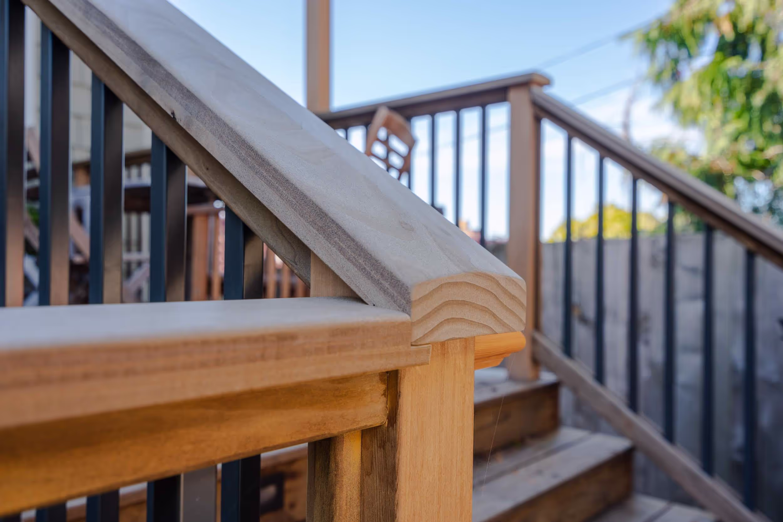 West Woodland deck, Seattle