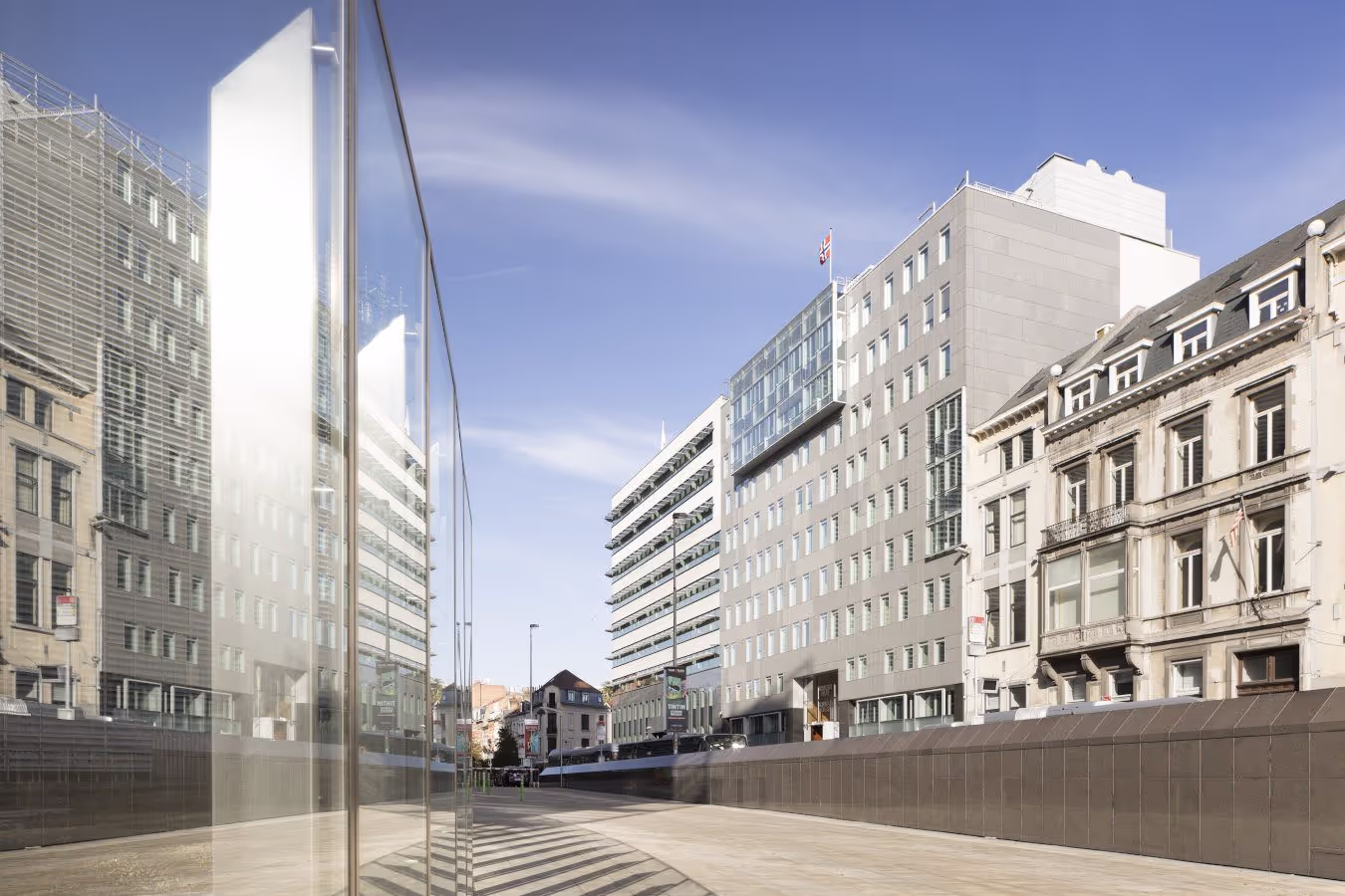 Norwegian Embassy roof terrace, Brussels