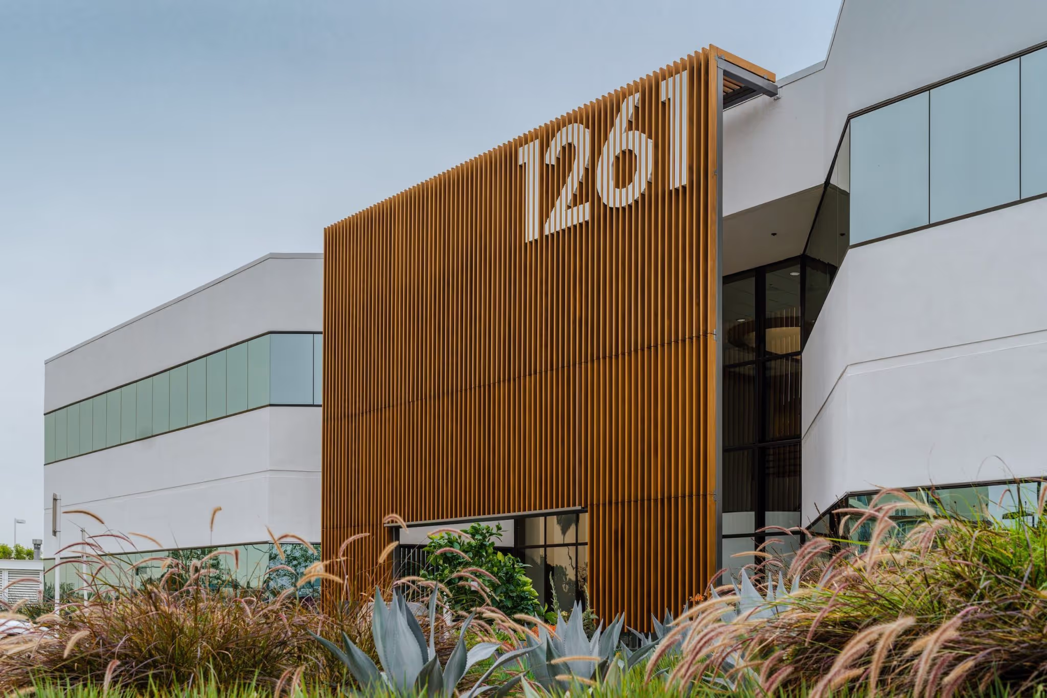 Park 55 entrance, Santa Ana