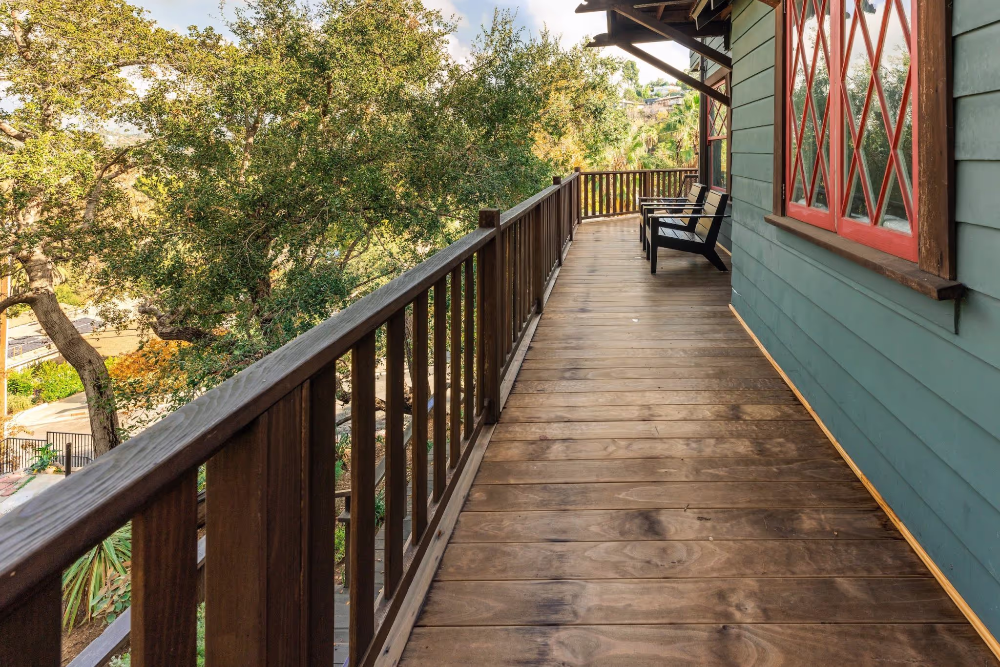 South Pasadena deck