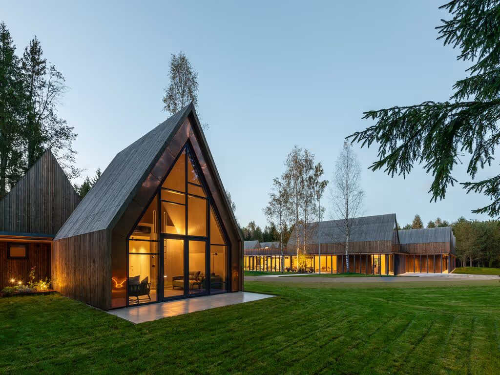 Sanctum forest retreat near Vilnius