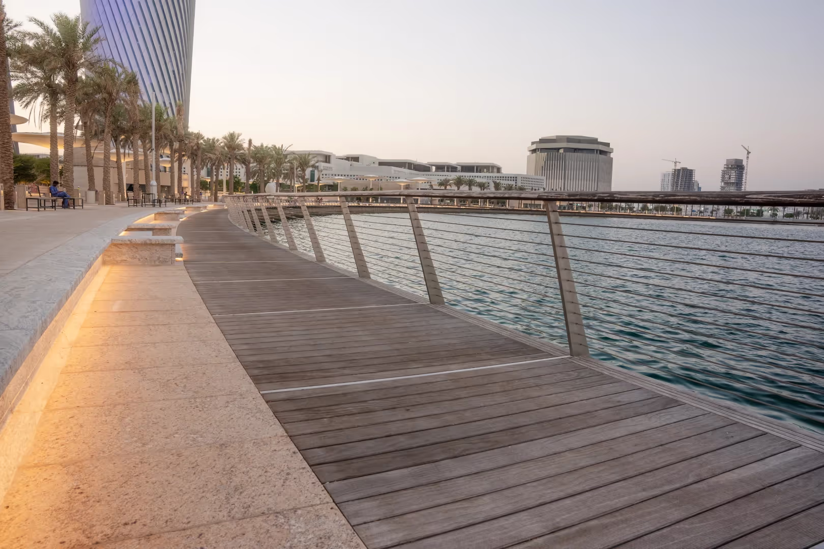 Lusail City Boardwalk