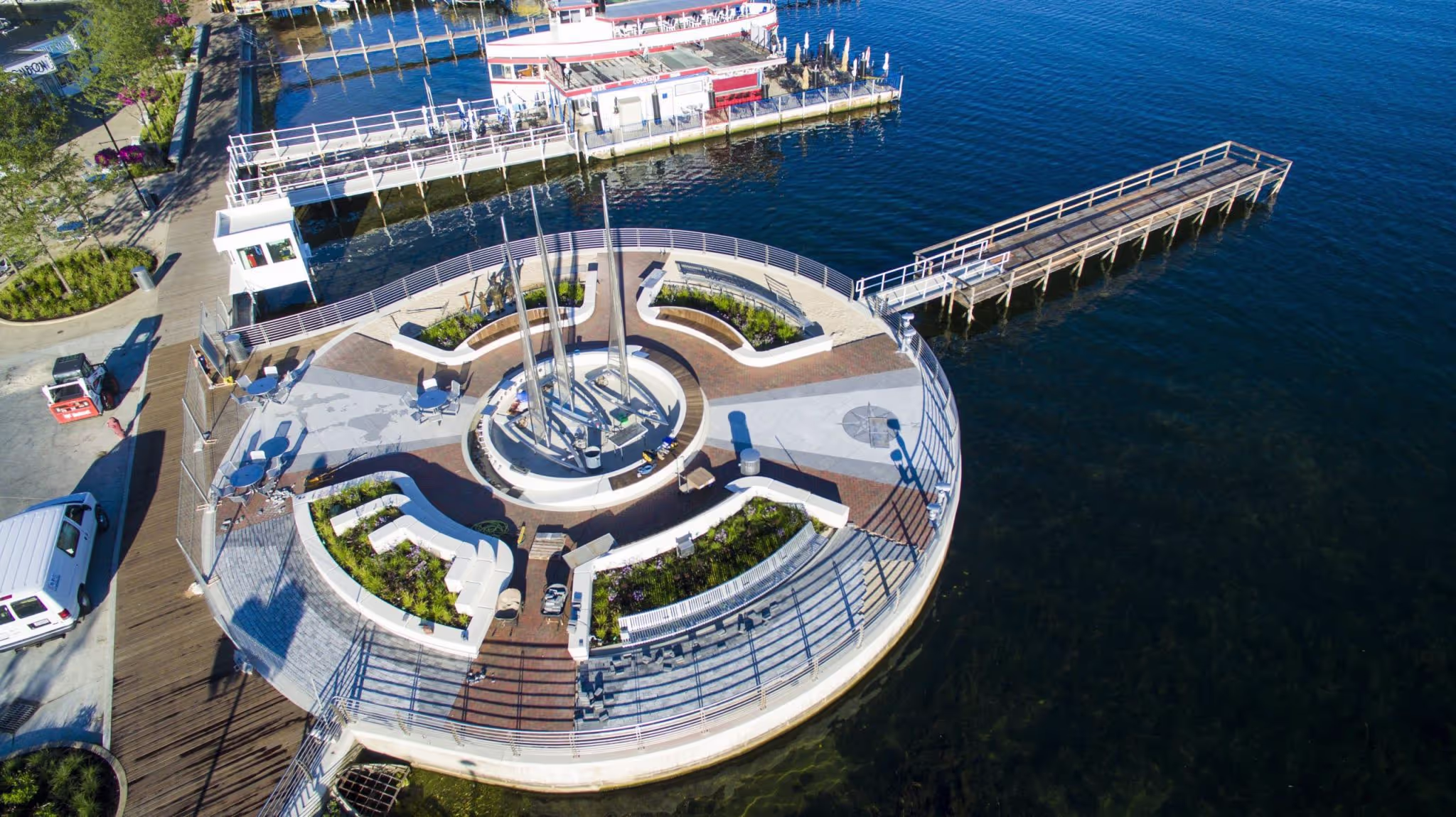 Arnolds Park State Pier and Boardwalk, Lake Okoboji