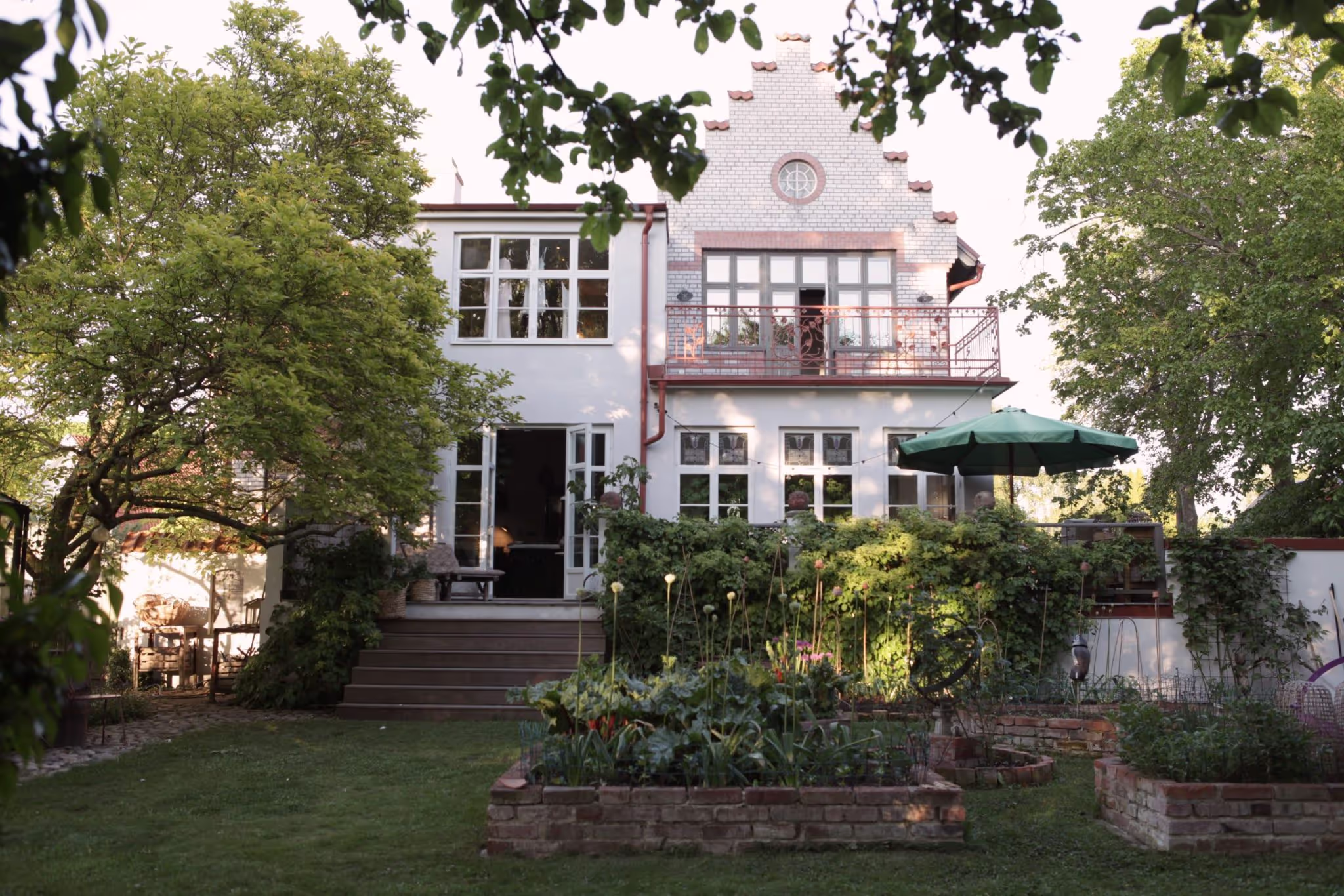 Malin Persson's outdoor area