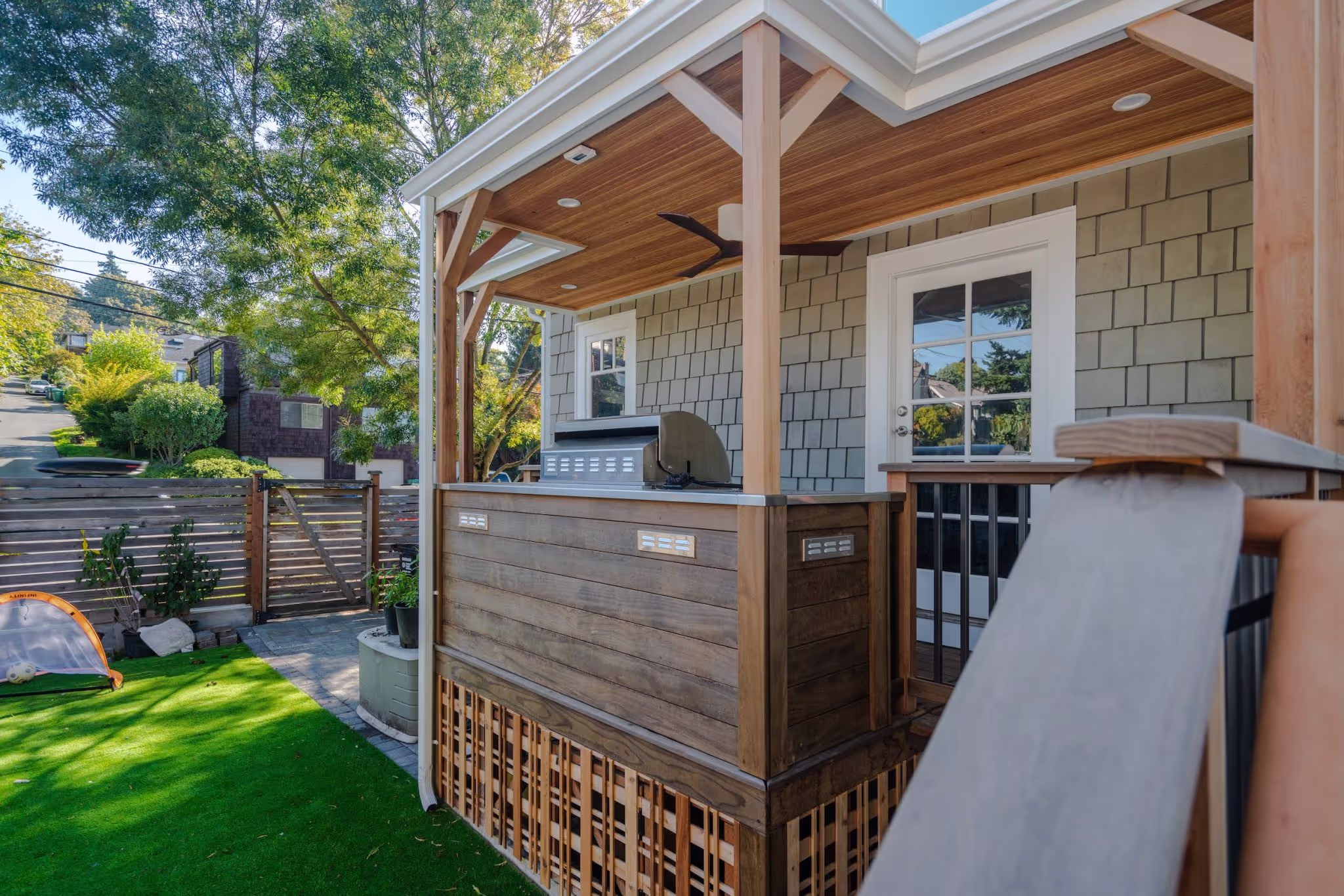 West Woodland deck, Seattle