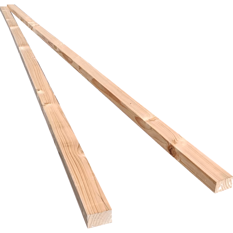 Lambourde / Demi-chevron 40x60mm en 3m Douglas Raboté Naturel C18